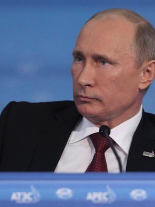 Vladimir Putin. Photo Reuters