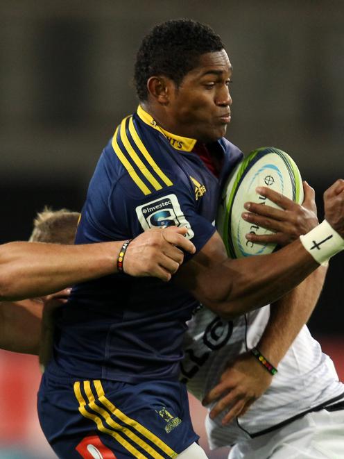 Waisake Naholo of the Highlanders. Photo by Getty Images.