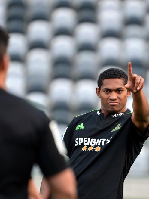 Waisake Naholo was given a herbal treatment for six days. Photo: ODT