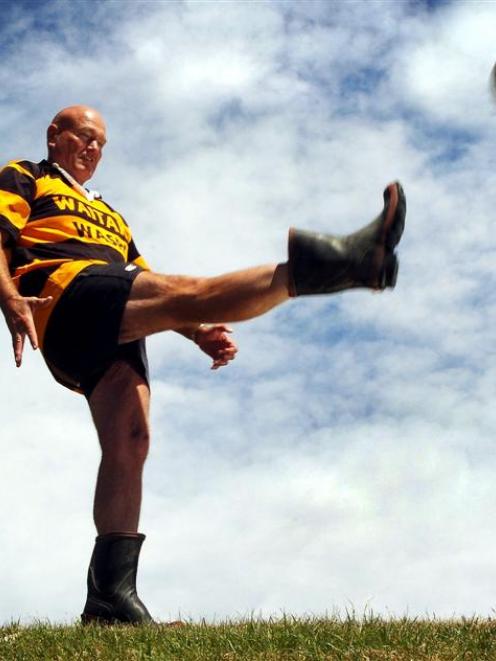 Waitaki Wasps chairman Cuppy Shepherd is looking forward to a Golden Oldies rugby festival in...