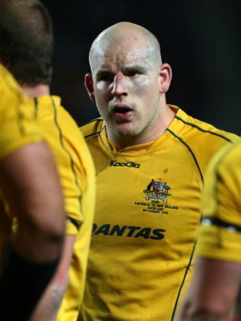 Wallabies captain Stephen Moore has played 92 tests for his country.