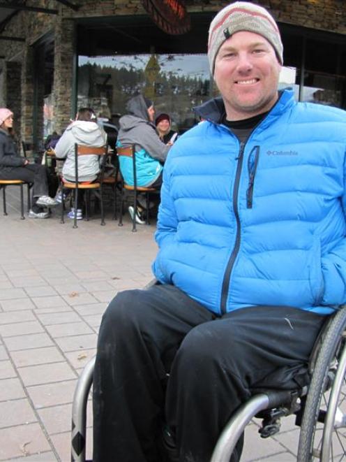 Wanaka adaptive alpine skier Quentin Smith is competing in the Winter Games next week. Photo by...