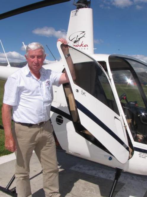 Wanaka Helicopters owner Simon Spencer-Bower, regarded as the most experienced Robinson R22 pilot...