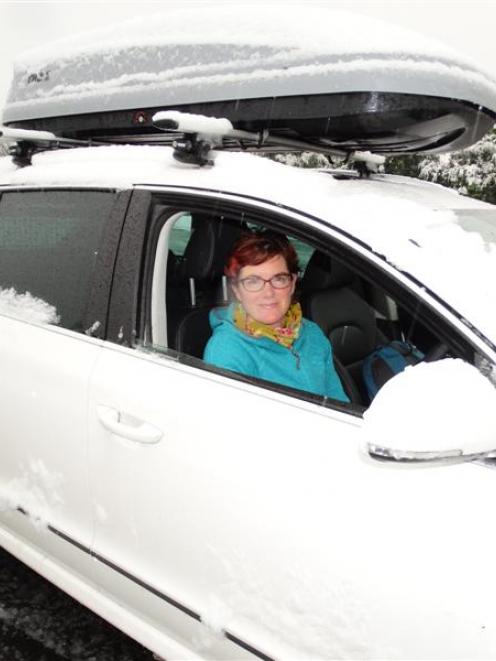 Wanaka woman Linda Baker is trying to organise winter driving courses for local people. Photo by...
