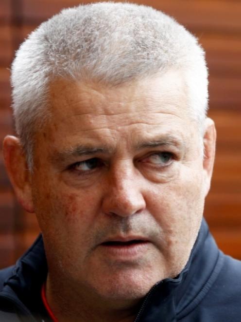 Warren Gatland. Photo Reuters