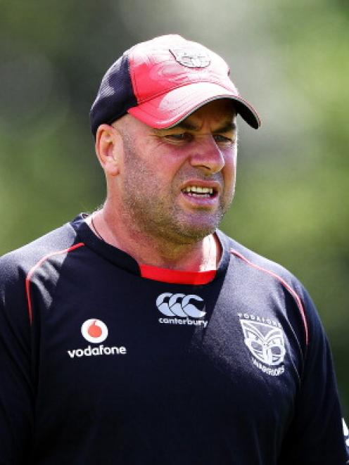 Warriors coach Brian McClennan. Photo Getty
