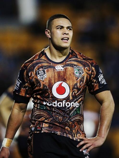 Warriors rookie Tui Lolohea made his test debut for the Kiwis against England at the weekend.