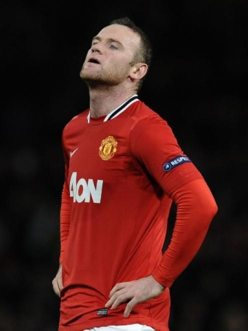 Wayne Rooney. Photo Reuters