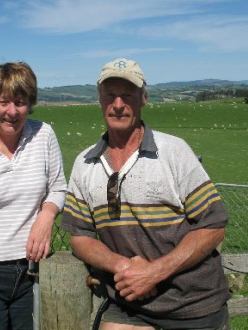 West Otago store lamb producers Karen and Allan Edwards are not getting carried away by the...