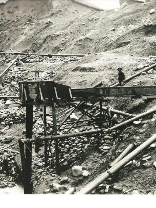 Wilkinsons elevator in Camerons Creek, Upper Nevis, in 1948, the year it closed. Bob Kilgour...