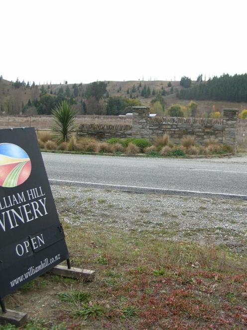 William Hill Winery on Dunstan Rd at Alexandra is open for business despite being placed in...