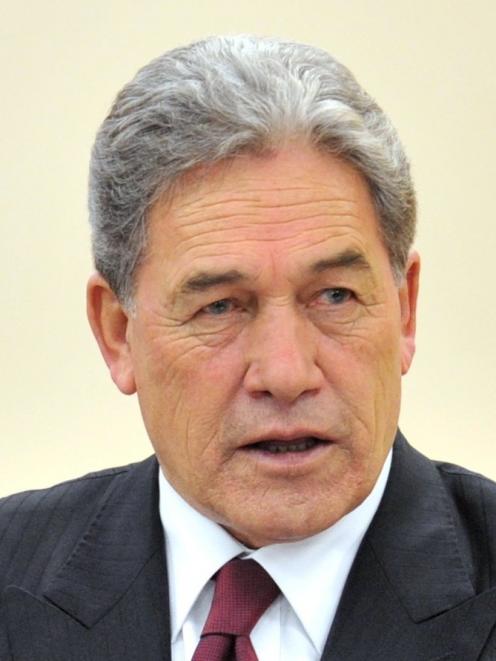 Winston Peters.