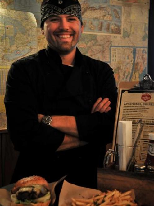 World Bar head chef Dustin Sergenian. Photo supplied.
