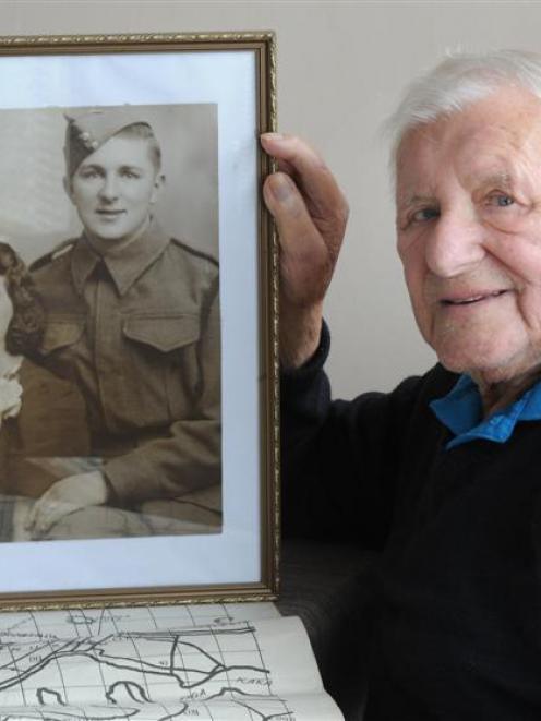 World War 2 coastwatcher Sydney McGrath, of Mosgiel, remembers the day he was photographed with...