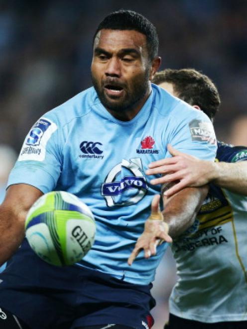 Wycliff Palu says he is looking forward to coming up against Kieran Read and Richie McCaw. Photo...