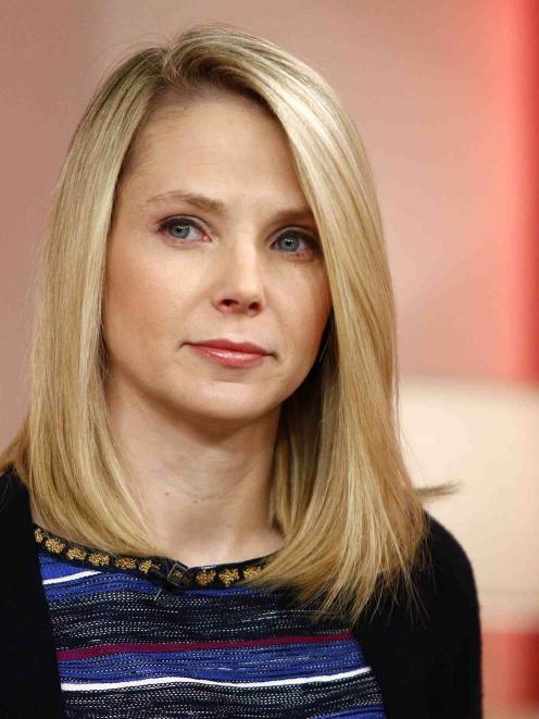 Yahoo Chief Executive Marissa Mayer appears on NBC News' "Today" show in New York.  REUTERS/Peter...