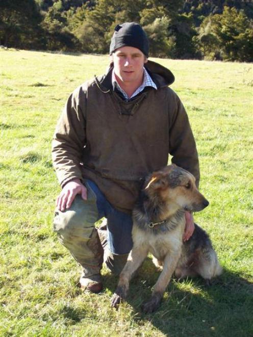 Young triallist Todd Rowland was thrilled with his third placing with Mack in the zig-zag hunt at...