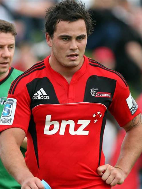 Zac Guildford returns for the Crusaders. Photo by NZPA