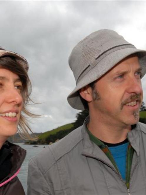 Zoe Walker and Neil Bromwich, of Britain, talk about their impending art event on Quarantine...