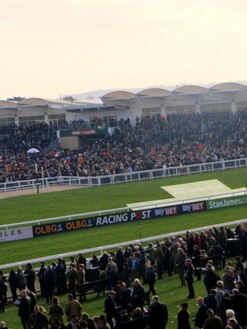 Cheltenham racecourse, one of 15 owned by Britain's Jockey Club. Supplied photo.