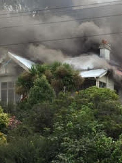 Crews are at the scene of the fire. Photo Steve Loach