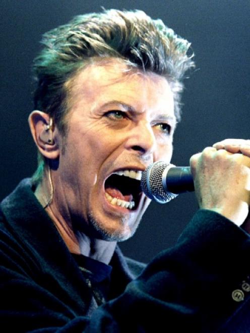 David Bowie. Photo Reuters