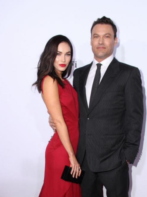 Megan Fox and Brian Austin Green. Photo: Bang Showbiz