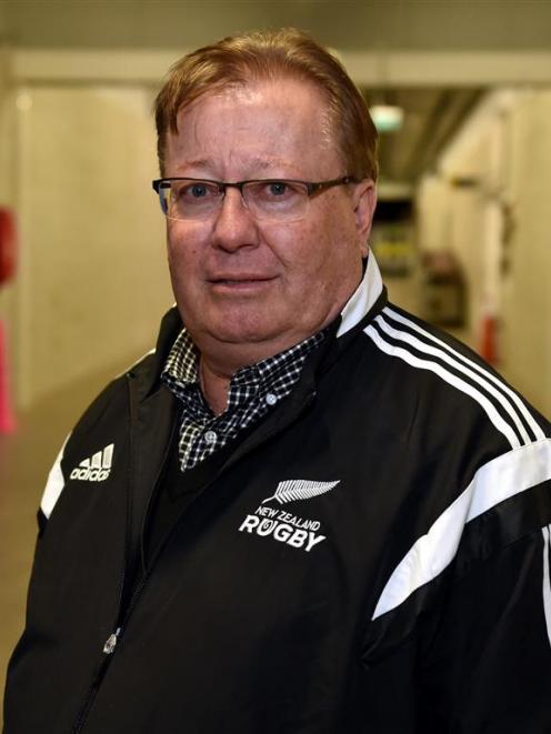 New Zealand Rugby high performance referee manager Rod Hill at Forsyth Barr Stadium last week....