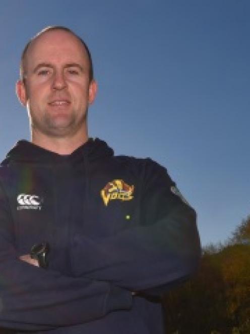 Otago Volts coach Nathan King. Photo by Gregor Richardson.