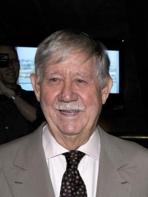 Reg Grundy. Photo Getty