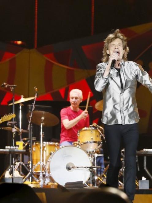The Rolling Stones will appear on the same night as Bob Dylan at the festival. Photo Reuters