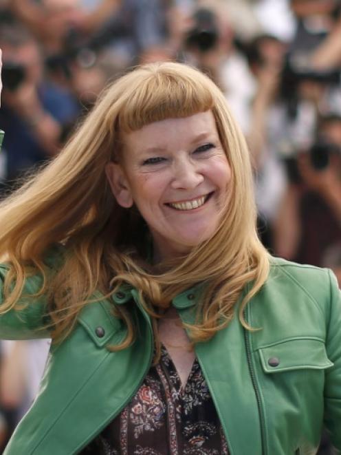 Andrea Arnold at the Cannes Film Festival. Photo: Reuters