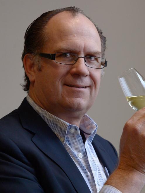 Auckland winemaker, master of wine and judge Michael Brajkovich in Dunedin last week. Photo by...