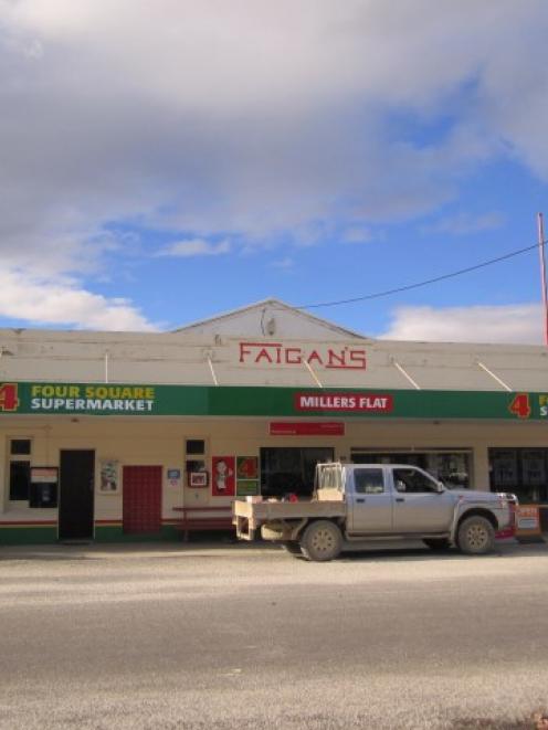 Faigan's Store in Millers Flat.