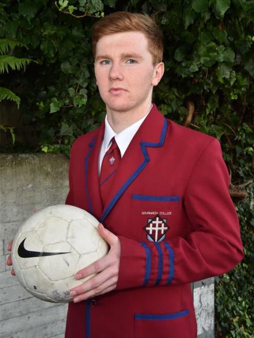 Kavanagh College pupil Ben O'Farrell plans to play football for a European club next year. Photo...