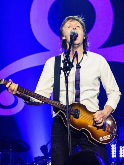 Paul McCartney. Photo: Bang Showbiz