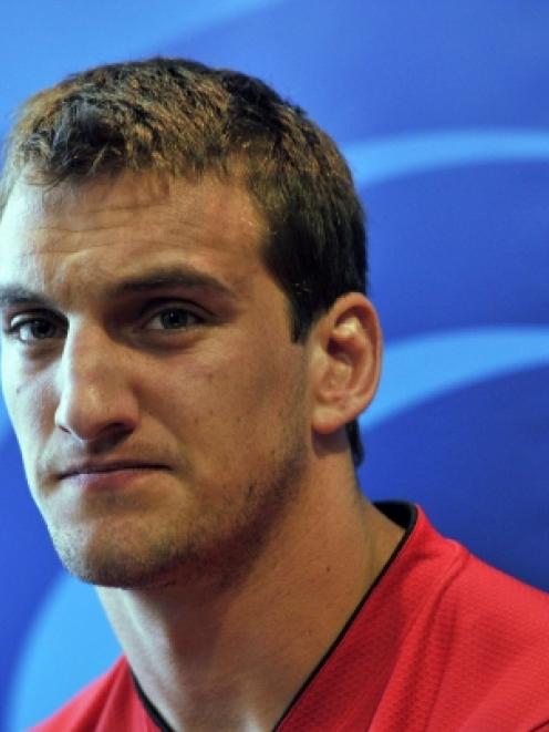 Sam Warburton. Photo Reuters