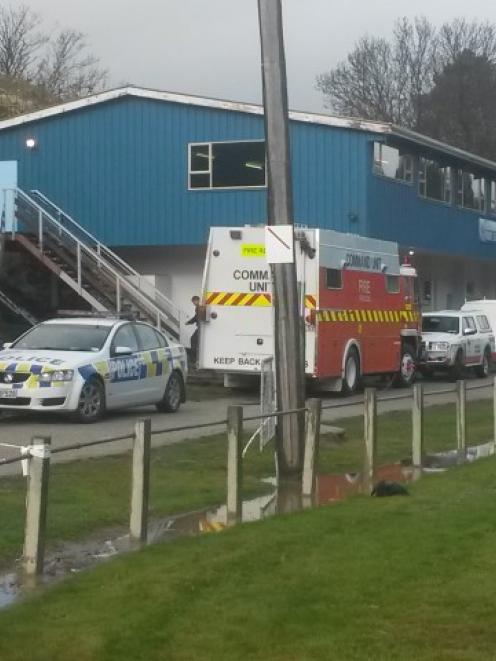 The emergency operations centre which has been set up at Roxburgh, Photo: Jono Edwards