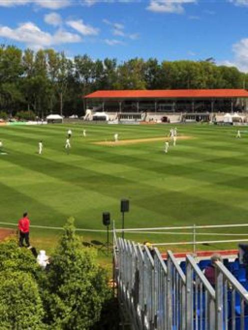 The matches will be played at University of Otago Oval.