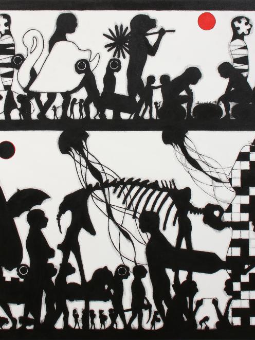 Unearthly People, by Andy Leleisi’uao.