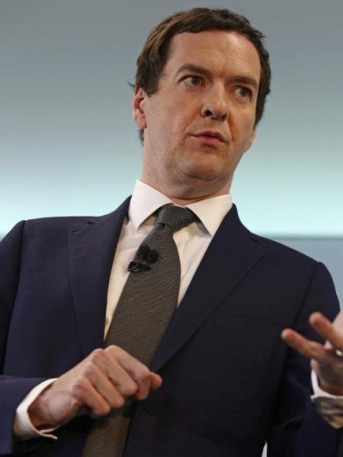 George Osborne. Photo: Reuters