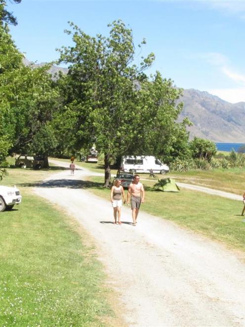 Kidds Bush campsite. Photo by Lucy Ibbotson.