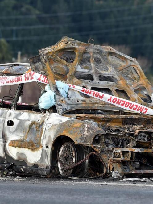 Mosgiel firefighters extinguished a car fire in Dukes Rd about 3am yesterday which police are now...