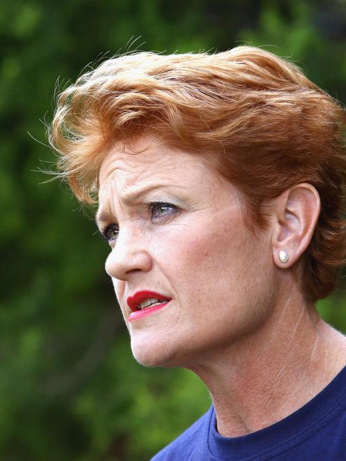 Pauline Hanson. Photo by Getty