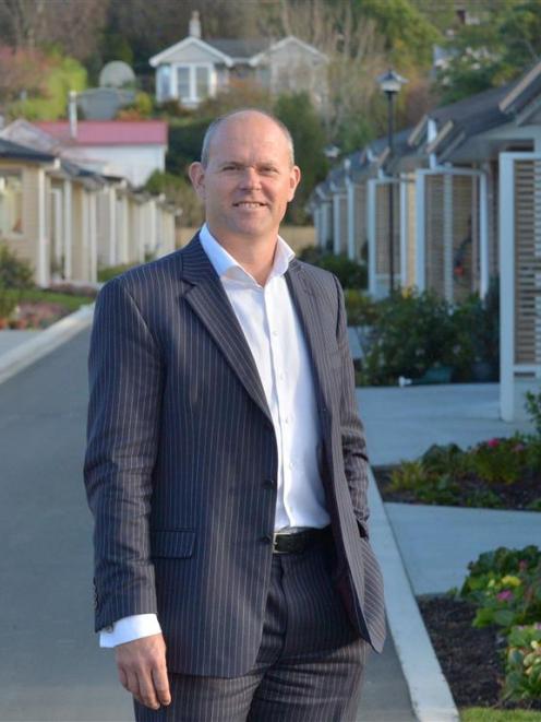Summerset chief executive Julian Cook at  Dunedin’s then new Summerset retirement village in...