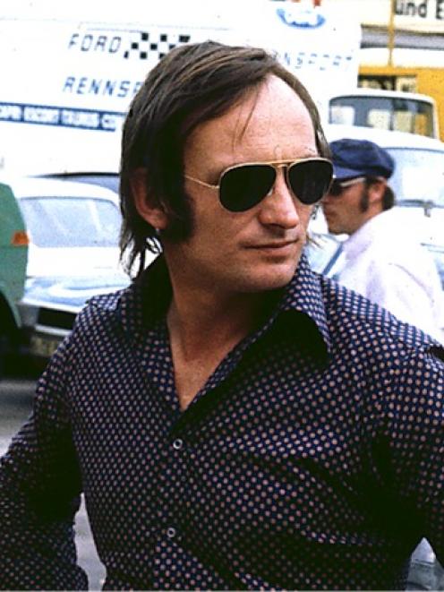 Chris Amon, pictured in 1973.