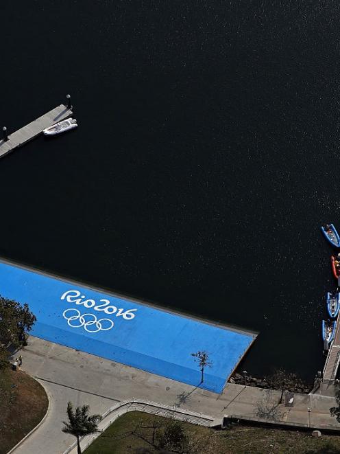 The sailing venue for the Rio Olympics. Photo: Getty Images