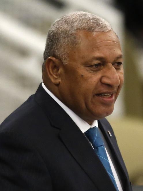 Prime Minister Frank Bainimarama.