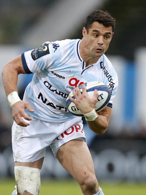 Dan Carter in action for Racing 92. Photo Getty
