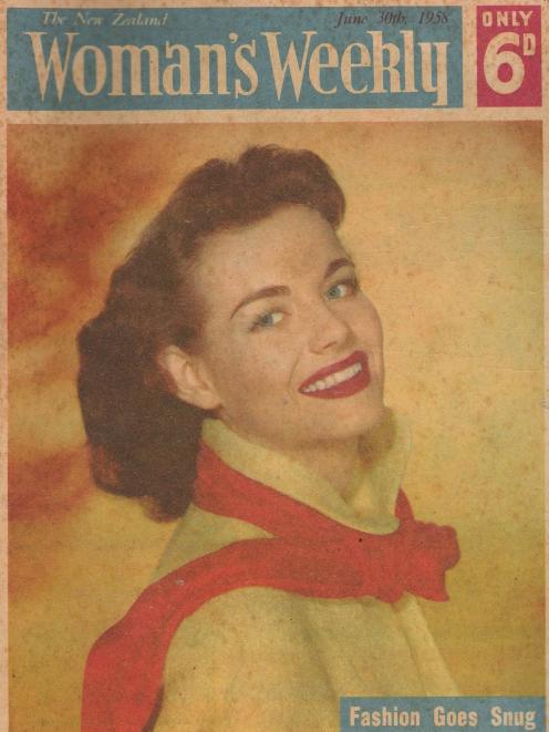 A copy of the  New Zealand Women's Weekly from 1958. 
